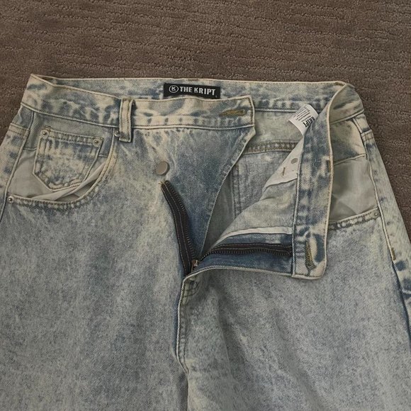 Wrap asymmetrical jeans - Picture 2 of 5